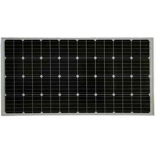 Solpanel, 140W med monokristallina PERC celler av kisel Solpanel, 140W med monokristallina PERC celler av kisel