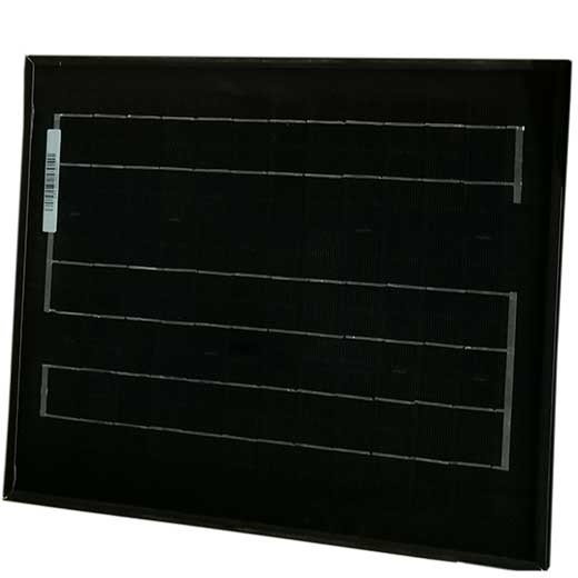 solpanel 10W monokristallin, svart solpanel 10W monokristallin, svart