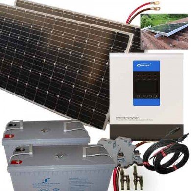 Solcellspaker 230V 640W