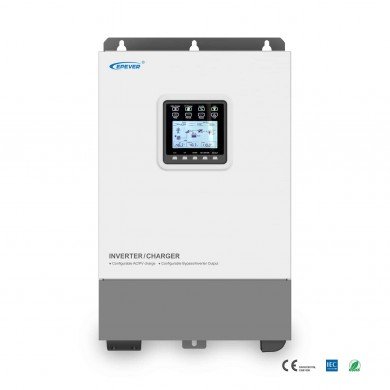 UPower, Kombinerad växelriktare & laddare UP3000, 3kW, Rensinus, 48V-230V