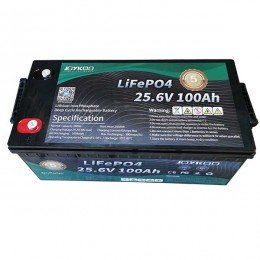 Litium-järnfosfat batteri 24V, 100Ah, 2,56 kWh