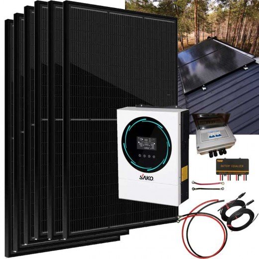 solcellspaket 2,5 kW,230V solcellspaket 2,5 kW,230V