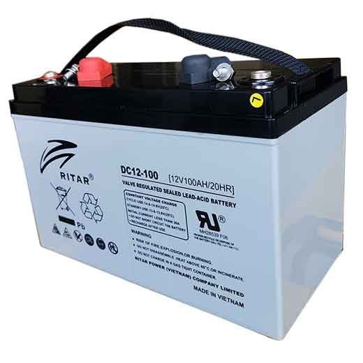 AGM Batteri, 100Ah.Ritar AGM Batteri, 100Ah.Ritar